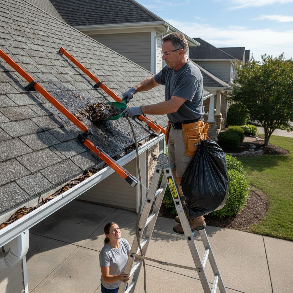 Gutter Cleaning Near Me - City Roofing Company NYC (1)