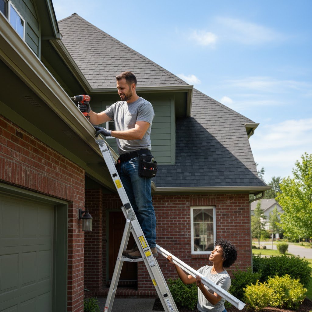 gutter repair near me - City Roofing Company NYC