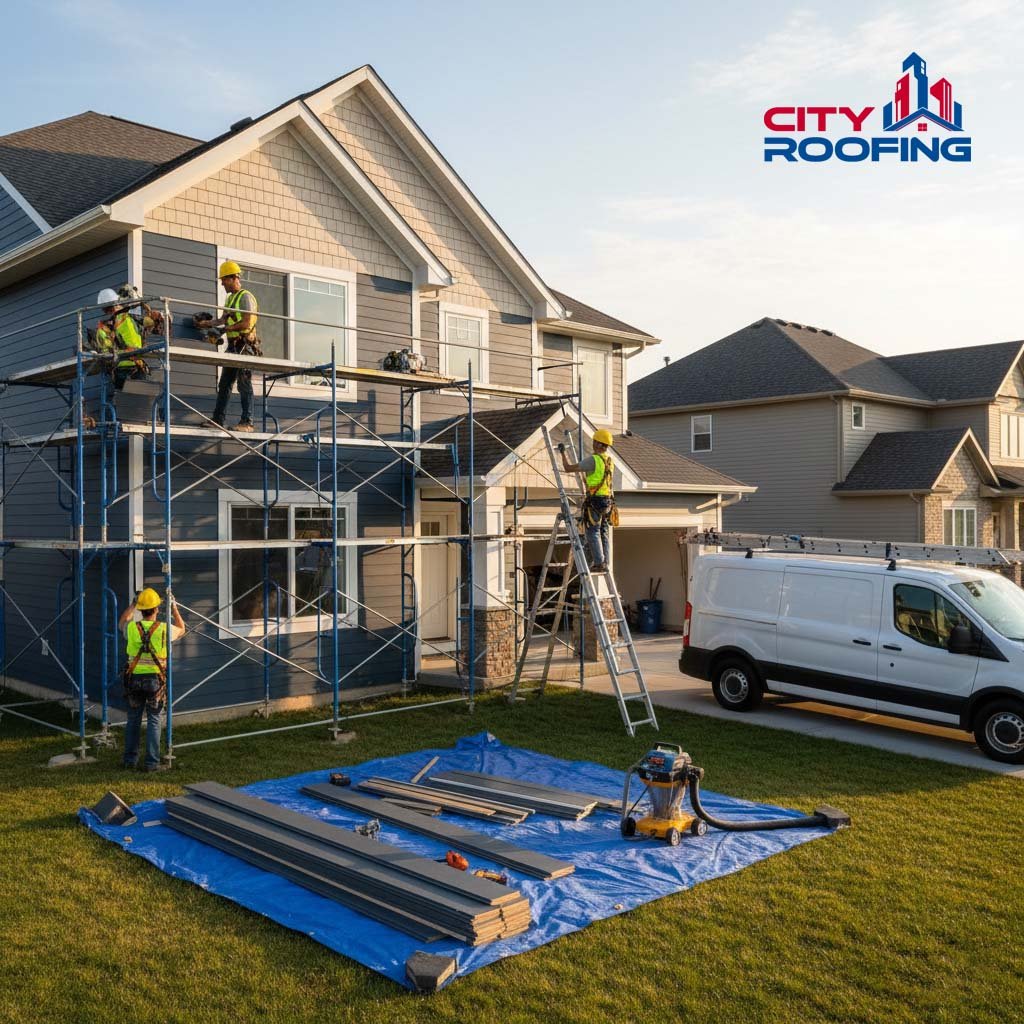 Siding Installation Services - City Roofing Company NYC