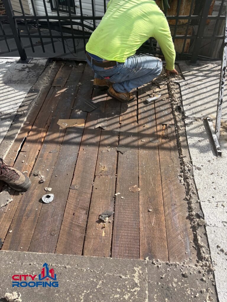 Flat Roof Leak Repair - City Roofing Company NYC