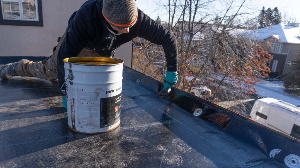 SBS Torch on Commercial Roofing - City Roofing Company NYC